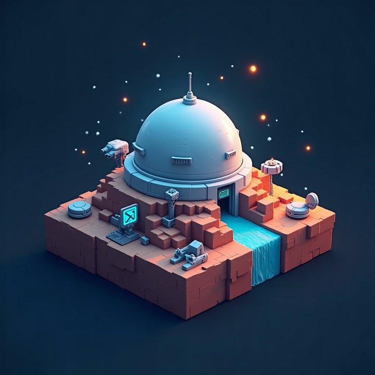 Voxel command dome
